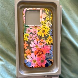 Floral Phone Case - Pink, Yellow, Blue